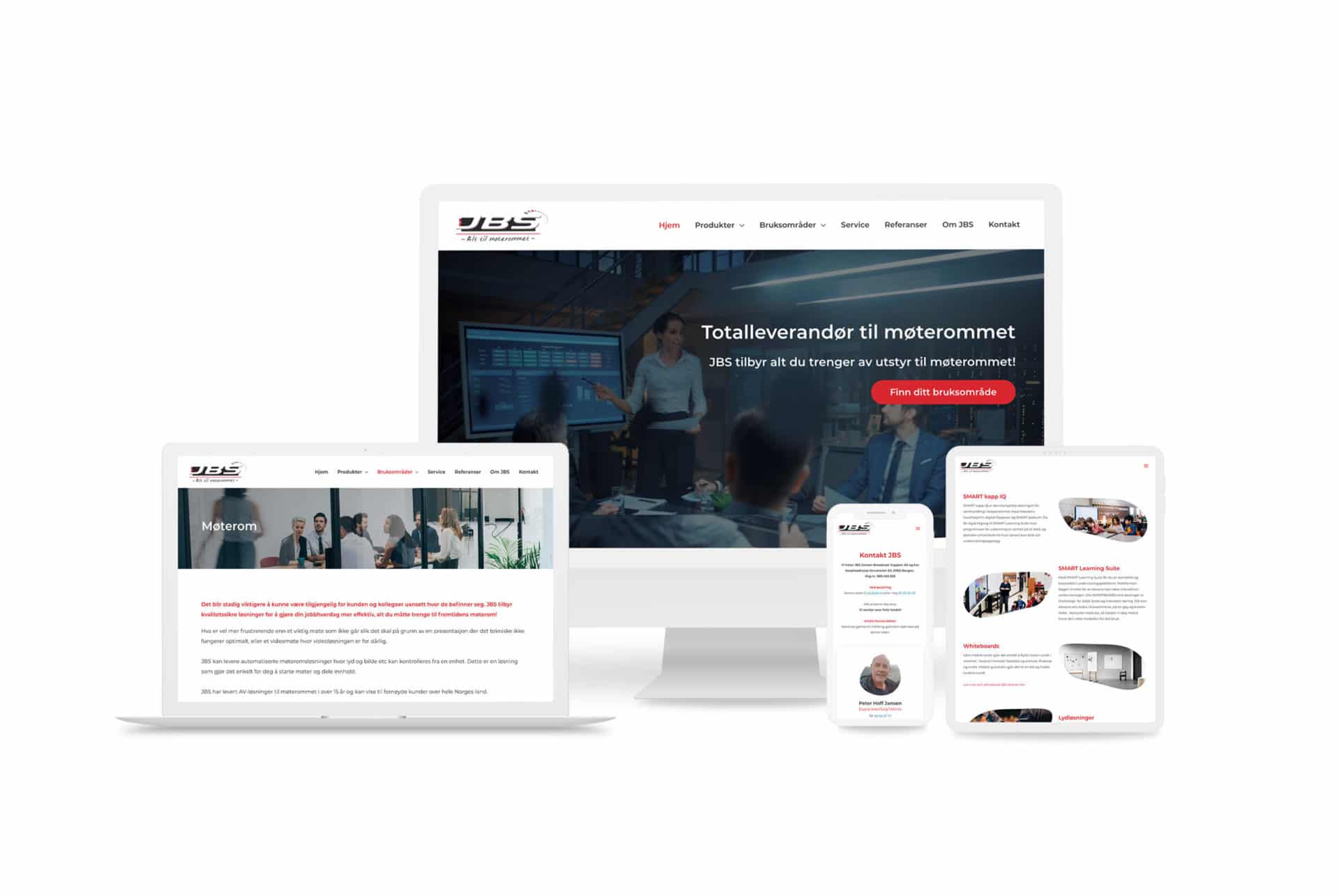 Bilde av dataskjermer