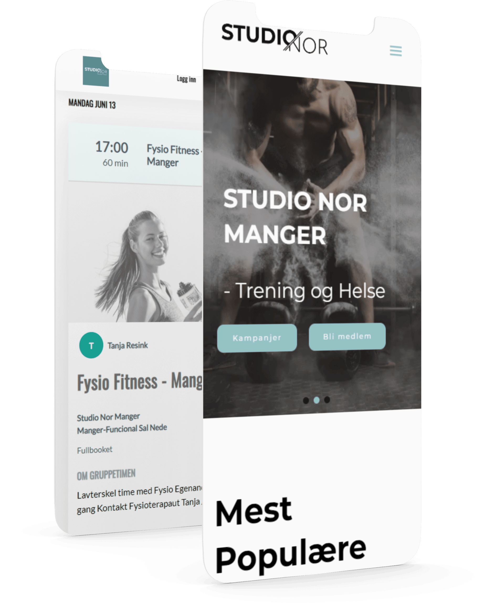 Bilde av studio nor sin nettside