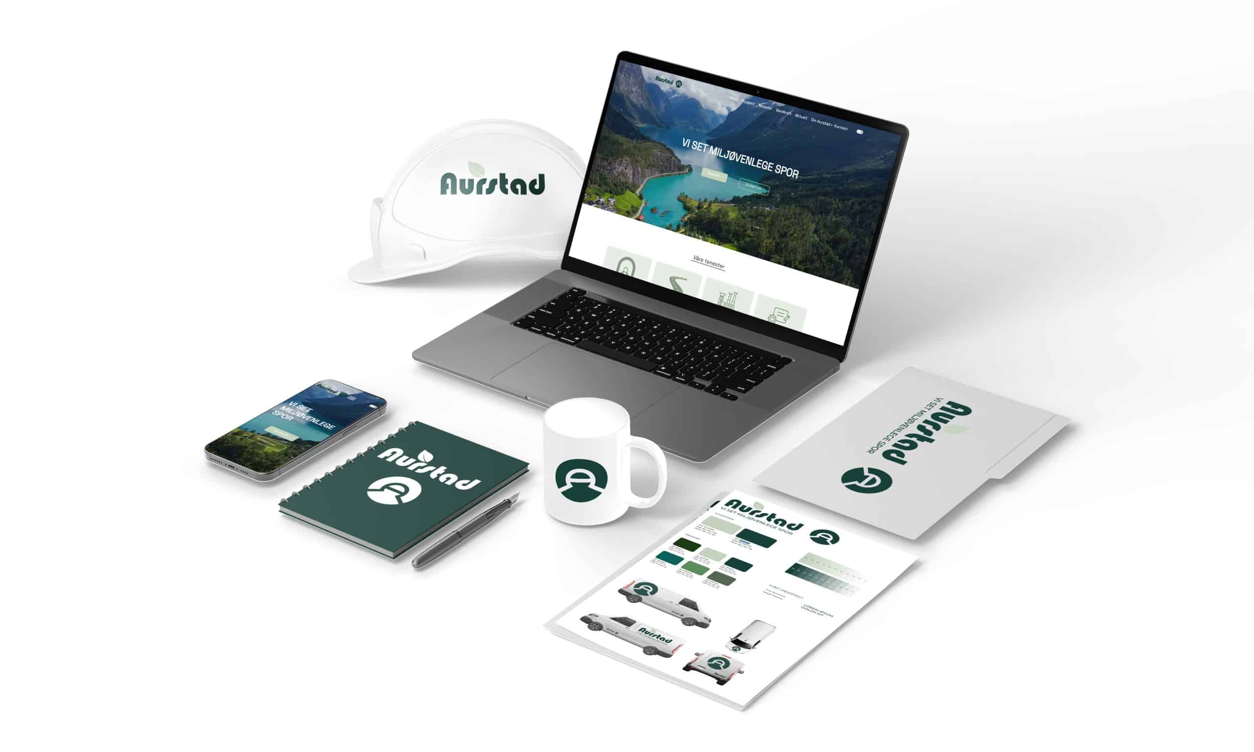 Profilmanual Aurstad Green